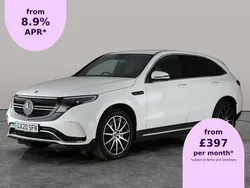 White Used 2020 Mercedes EQC400 AMG line SUV | £21,034 (Good price)