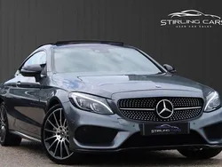 Grey Used 2017 Mercedes C200 AMG line Coupe | £13,989 (Fair price)