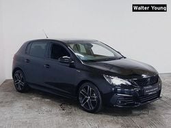 Black Used 2019 Peugeot 308 GT-line Hatchback | £8,995 (Fair price)