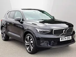 Black Used 2024 Volvo XC40 Ultra SUV | £36,000 (Expensive)