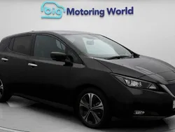 Black Used 2021 Nissan Leaf Tekna Hatchback | £9,400 (Fair price)