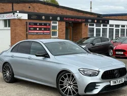 Silver Used 2022 Mercedes E220 AMG line Sedan | £29,990 (Fair price)
