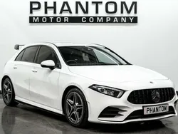 White Used 2018 Mercedes A180 AMG line Hatchback | £14,990 (Fair price)
