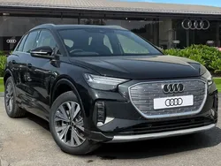 Black New 2025 Audi Q4 e-tron Sport SUV | £41,980