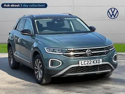 Blue Used 2022 VW T-Roc Style SUV | £19,999 (Good price)