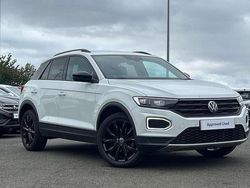 White Used 2021 VW T-Roc Black Edition SUV | £20,495 (Fair price)