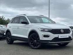 White Used 2021 VW T-Roc Black Edition SUV | £20,795 (Fair price)
