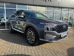 Magnetic grey Used 2023 Hyundai Santa Fe Ultimate SUV | £33,995 (Fair price)