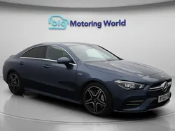 Blue Used 2022 Mercedes CLA35 AMG AMG Coupe | £28,400 (Good price)