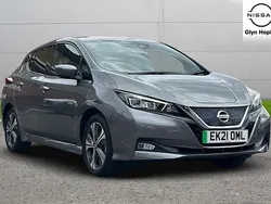 Grey Used 2021 Nissan Leaf Tekna Hatchback | £9,947 (Fair price)