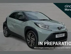 Green Used 2025 Toyota Aygo Hatchback | £16,942 (Fair price)