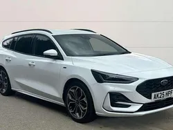 White Used 2025 Ford Focus ST-Line X Estate | £23,999 (A bit pricey)