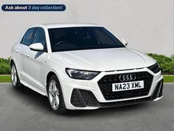 White Used 2023 Audi A1 S-Line Hatchback | £19,215 (Fair price)