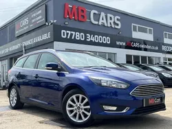 Blue Used 2015 Ford Focus Titanium Estate | £5,990 (Fair price)