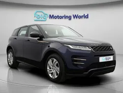 Blue Used 2021 Land Rover Range Rover evoque R-Dynamic SUV | £21,200 (Super price)