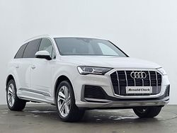 White Used 2022 Audi Q7 S-Line SUV | £39,498 (Fair price)