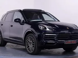 Blue Used 2022 Porsche Cayenne Platinum Edition SUV | £65,990 (Fair price)