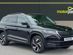 Black Used 2021 Skoda Kodiaq SE L SUV | £23,400 (Fair price)