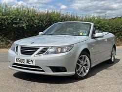Silver Used 2008 Saab 9-3 Cabriolet Vector Cabriolet | £4,295 (Fair price)