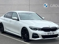 White Used 2021 BMW 330 M Sport Sedan | £28,575 (A bit pricey)
