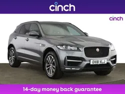 Grey Used 2018 Jaguar F-Pace R-Sport SUV | £17,799 (Fair price)