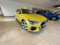 Yellow Used 2022 Audi A3 Sportback S-Line Hatchback | £20,499