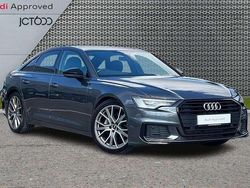 Grey Used 2022 Audi A6 Black Edition Sedan | £23,792 (Fair price)