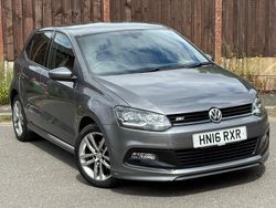 Grey Used 2016 VW Polo R-line Hatchback | £6,195 (Fair price)