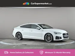 White Used 2021 Audi A5 S-Line Coupe | £24,297 (Good price)