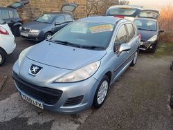 Blue Used 2010 Peugeot 207 S Estate | £1,995 (Fair price)