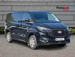 Black Used 2024 Ford Transit Custom Limited Van | £35,560