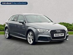 Grey Used 2019 Audi A3 S-Line Hatchback | £16,876 (Fair price)
