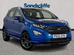 Blue Used 2022 Ford Ecosport ST-Line SUV | £12,492 (Good price)