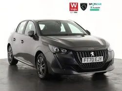 Grey Used 2021 Peugeot 208 Active Premium Hatchback | £13,949 (Fair price)