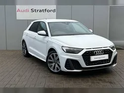 Glacier white metallic Used 2025 Audi A1 Sportback S-Line Hatchback | £26,950 (Fair price)