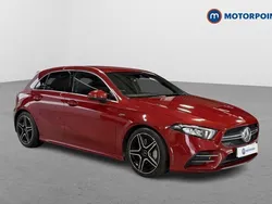 Red Used 2021 Mercedes A35 AMG Executive Hatchback | £23,399 (Super price)