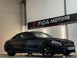 Black Used 2018 Mercedes C220 AMG line Cabriolet | £17,995 (Fair price)