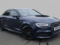 Blue Used 2019 Audi A3 Black Edition Sedan | £15,450 (Fair price)