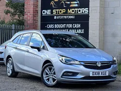 Silver Used 2018 Vauxhall Astra Estate | £6,495 (Good price)