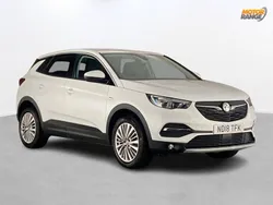 White Used 2018 Vauxhall Grandland X Sport SUV | £9,295 (Fair price)