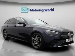 Blue Used 2021 Mercedes E200 AMG line Estate | £26,000 (Fair price)