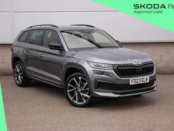 Graphite grey metallic Used 2023 Skoda Kodiaq SportLine SUV | £32,995 (Fair price)