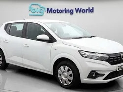 White Used 2022 Dacia Sandero Comfort Hatchback | £10,400 (Good price)