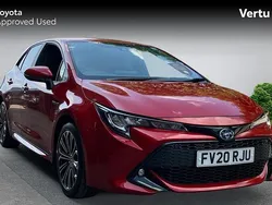 Red Used 2020 Toyota Corolla Design Hatchback | £16,973 (Fair price)