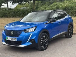 Blue Used 2021 Peugeot e-2008 GTi SUV | £11,100 (Fair price)