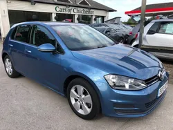 Blue Used 2013 VW Golf VII SE Hatchback | £8,500 (Fair price)
