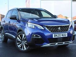 Blue Used 2020 Peugeot 3008 Premium Hatchback | £13,365 (Good price)