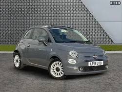 Grey Used 2018 Fiat 500 Lounge Hatchback | £6,499 (Fair price)