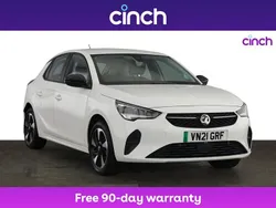 White Used 2021 Vauxhall Corsa-e Hatchback | £9,399 (Fair price)