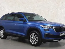 Blue Used 2022 Skoda Kodiaq SE SUV | £20,294 (Fair price)